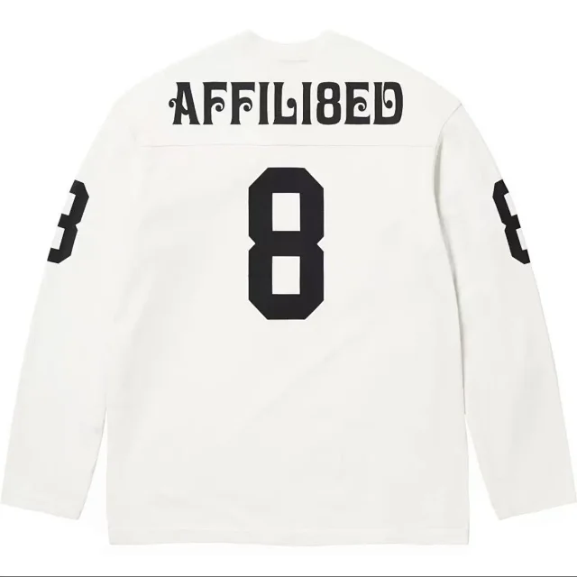 Supreme Football Jerseys Affiliated Number 8 Long-Sleeve Jersey product detail image 5