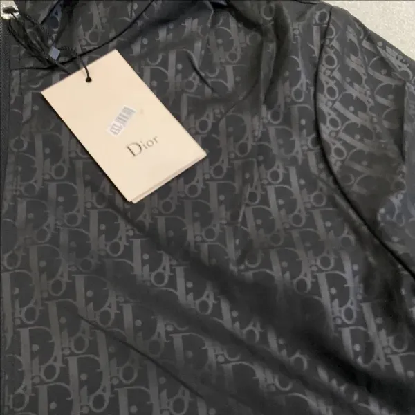 Dior Oblique Monogram Windbreaker Black Outerwear - 5