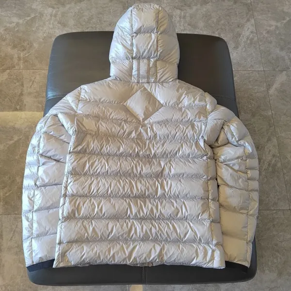 Moncler Genius Down Jacket Silver Metallic - 23