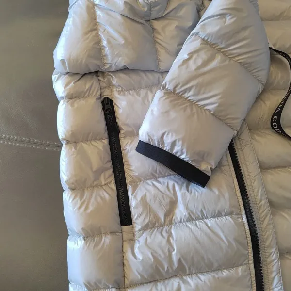 Moncler Genius Down Jacket Silver Metallic - 28