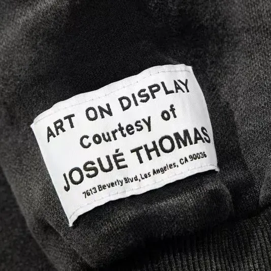Gallery Dept. Distressed Zip-Up Hoodie Black/Navy - 7