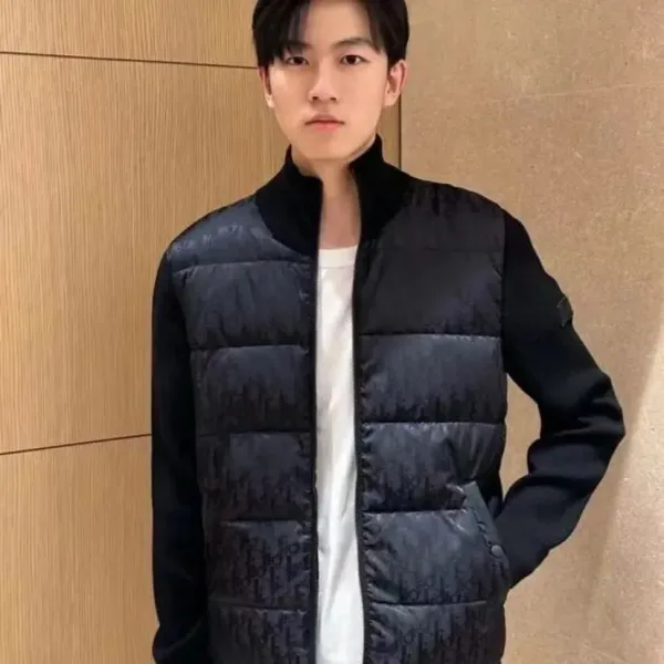 Dior Oblique Monogram Quilted Puffer Vest Black - 5