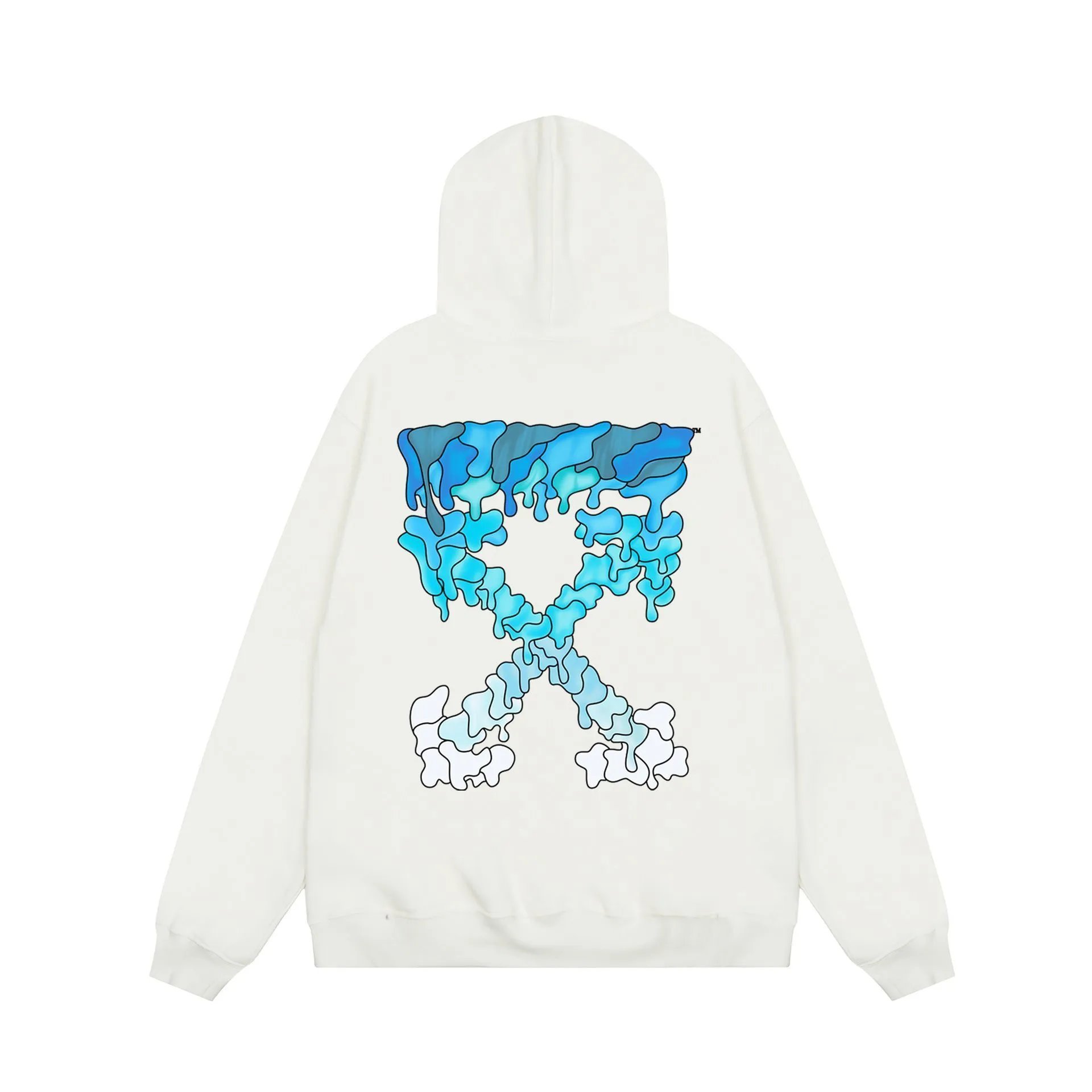 白色（蓝色箭头）