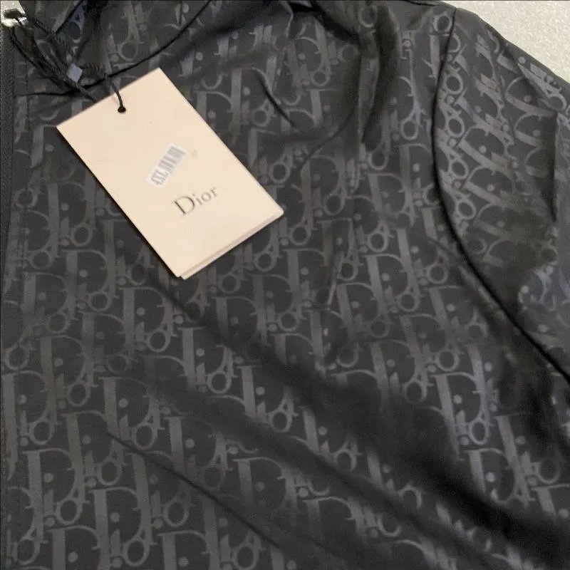 Dior Jackets Hooded monogram zip jacket image 3