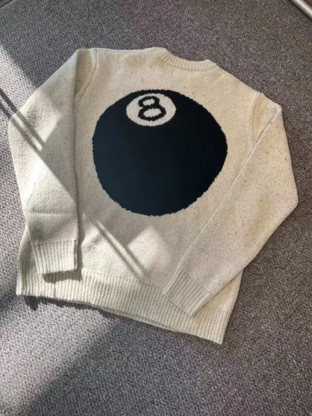 Gallery Dept. 8-Ball Knit Sweater Gray - 3