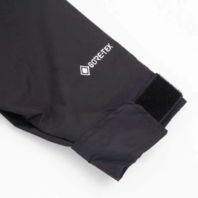The North Face Jackets Black hooded waterproof jacket with snap-button storm flap product detail image 4