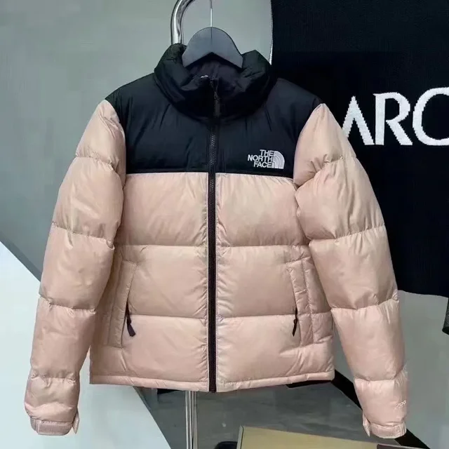 The North Face Down Jackets Color-Block Stand-Collar Puffer Jacket product detail image 7