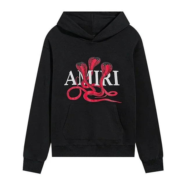 AMIRI Hoodies & Sweatshirts Snake Graphic Pullover Hoodie product detail image 1