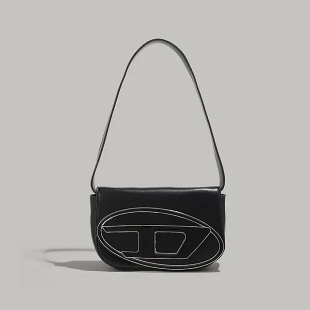 Unbranded Shoulder Bags Oval cutout-emblem bag product detail image 8