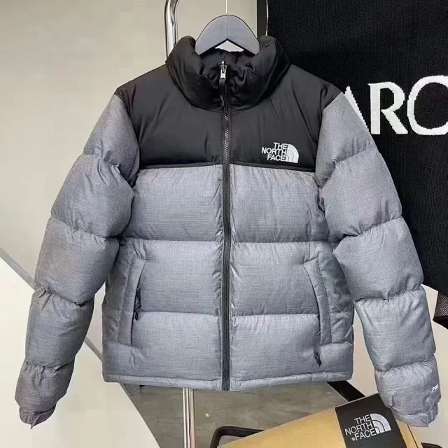 The North Face Down Jackets Color-Block Stand-Collar Puffer Jacket product detail image 5