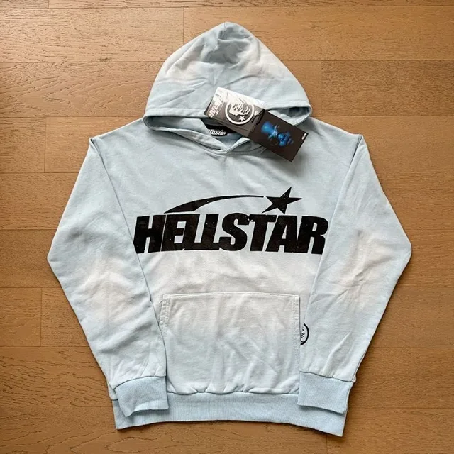 Hellstar Hoodies & Sweatshirts Logo Print Pullover Hoodie product detail image 3