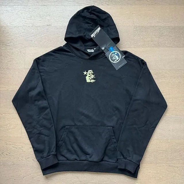 Hellstar Hoodies & Sweatshirts Logo Print Pullover Hoodie product detail image 7
