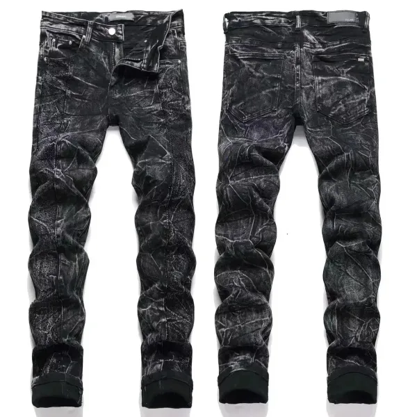Ksubi Distressed Acid Wash Black Jeans - 1