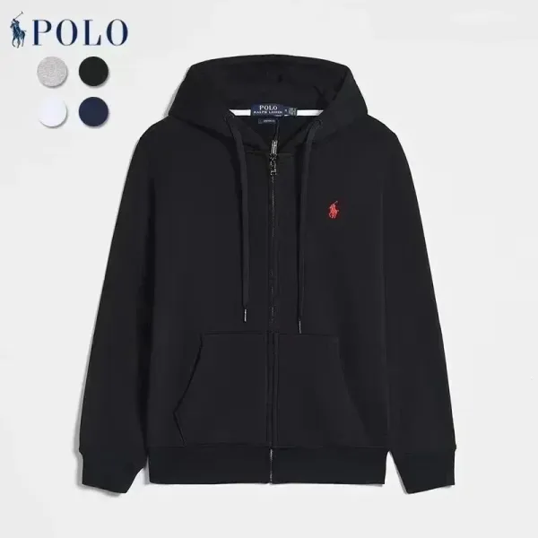 Ralph Lauren Polo Player Logo Navy Crewneck Sweatshirt - 12