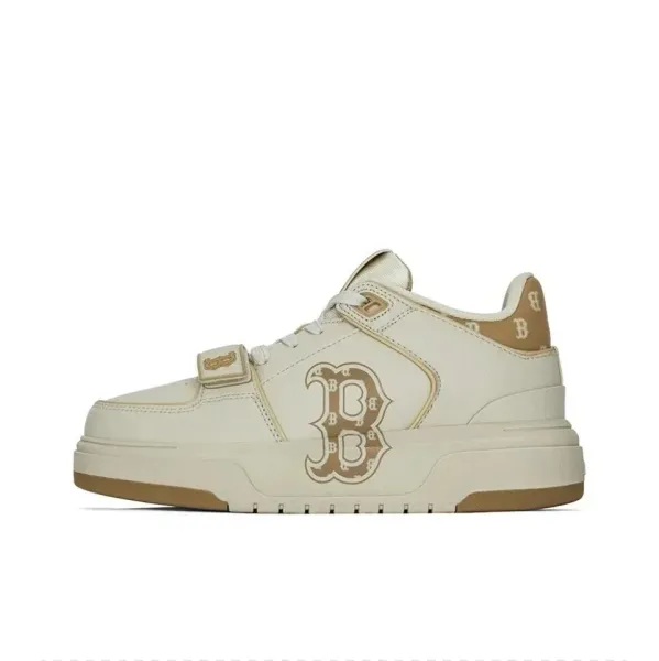 Boston Red Sox x Puma RS-X Bold Cream Beige Sneakers - 1