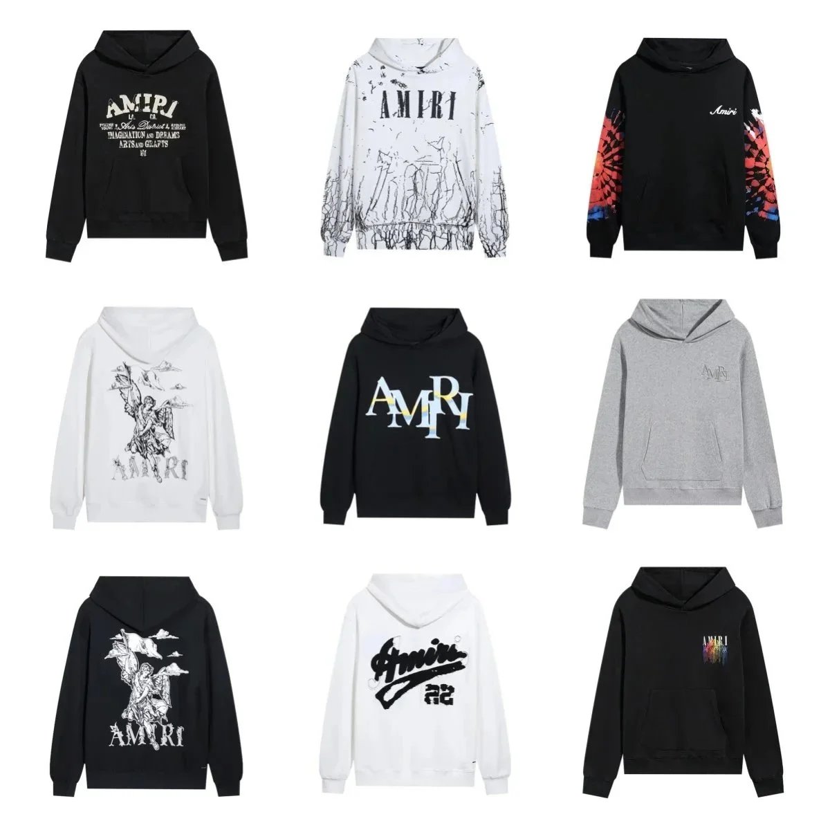 Amiri Hoodies [40 styles]