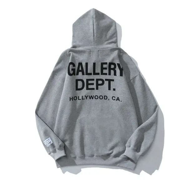 Gallery Dept. Hollywood Hoodie Gray - 1