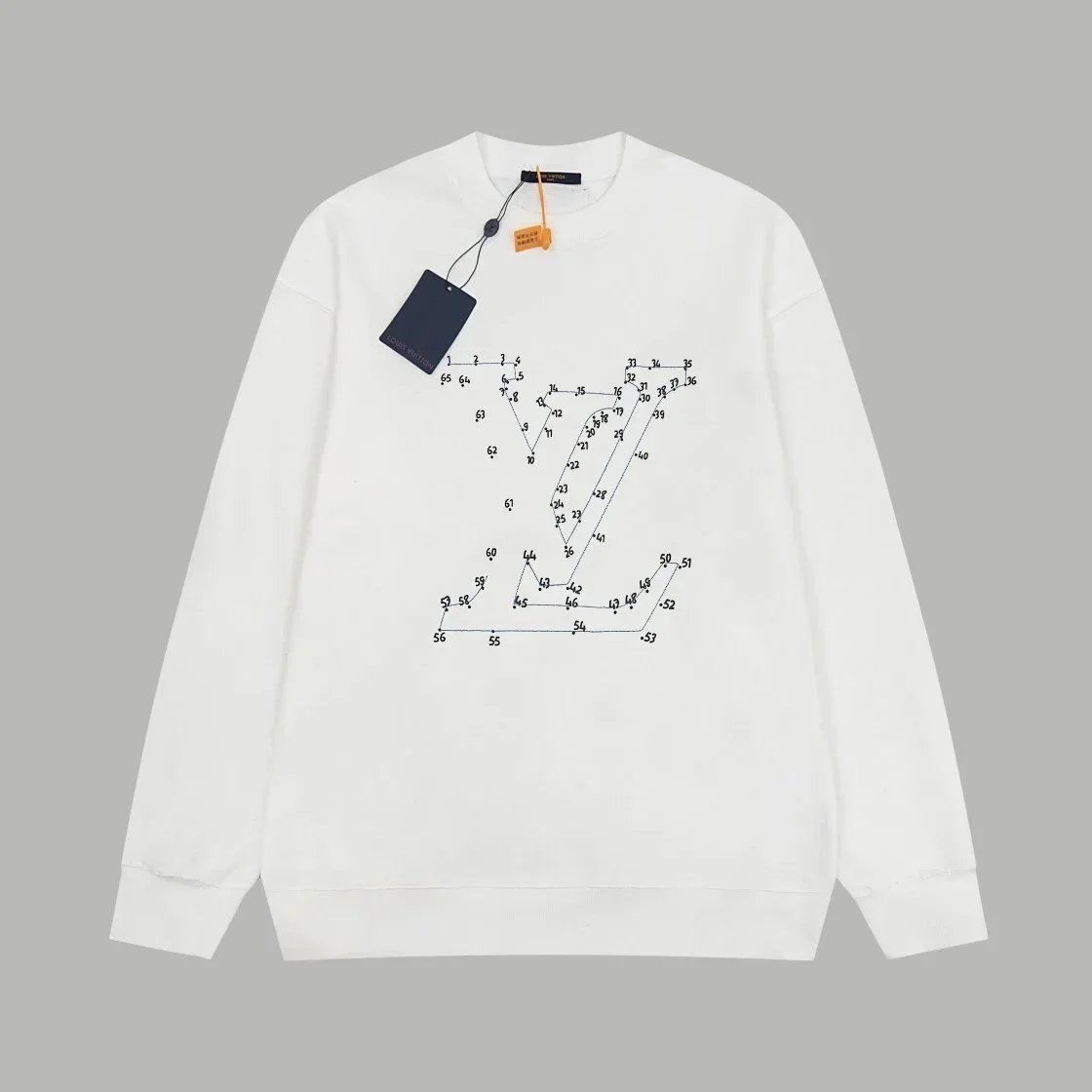 Louis Vuitton Connect the Dots Hoodie White - 1