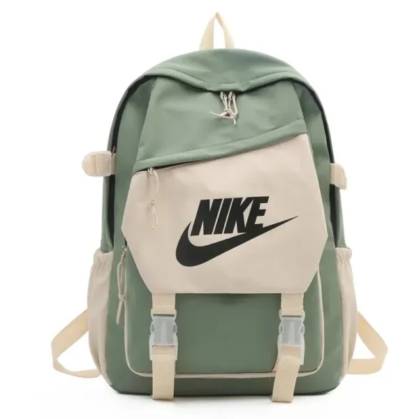 Nike Casual Backpack Sage Green and Beige - 1
