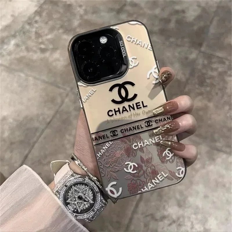 Chanel Logo Print Floral Pattern Phone Case product detail 4 in Litbuy spreadsheet finds