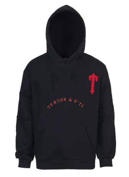 Travis Scott x Cactus Jack 'It's A Secret' Black Hoodie - 1