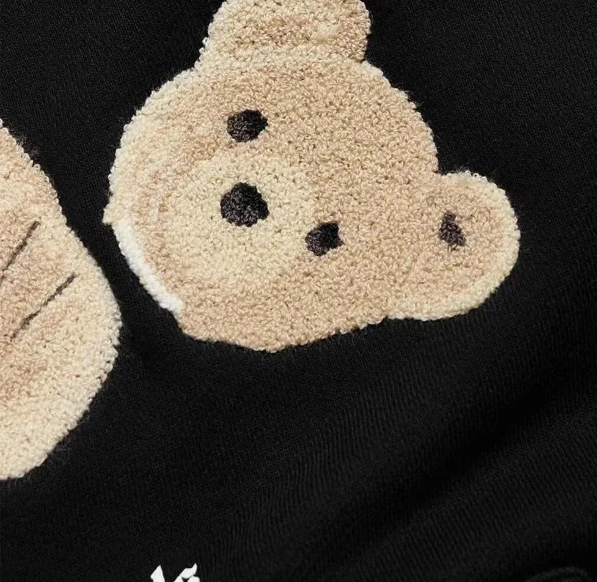 Palm Angels Teddy Bear Embroidered Pink Hoodie - 7