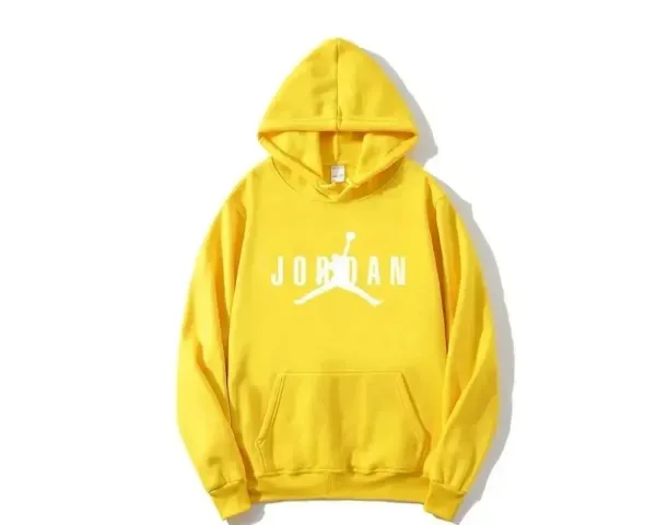 Air Jordan Jumpman Logo Hoodie Yellow - 1