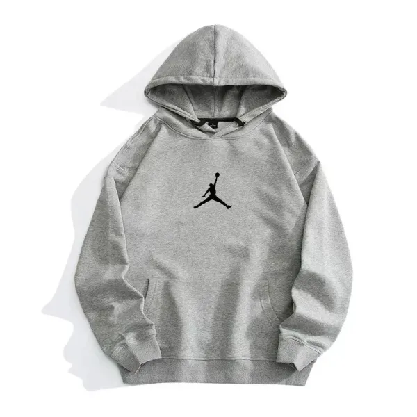 Air Jordan Jumpman Logo Hoodie Gray - 1