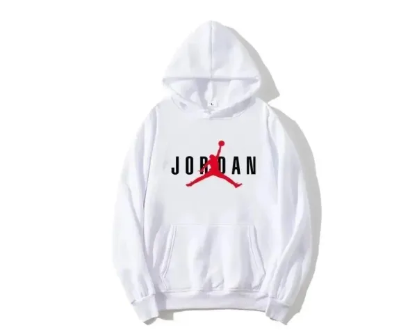 Air Jordan Jumpman Logo Hoodie White - 4