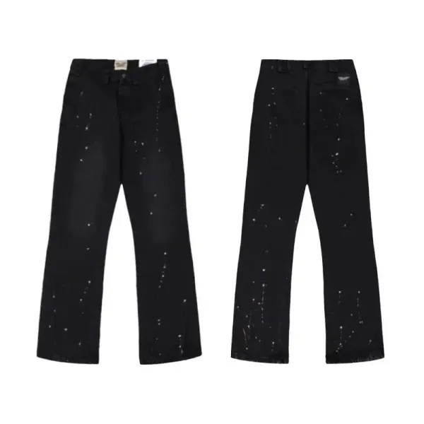Gallery Dept. Distressed Patchwork Flare Jeans - 16