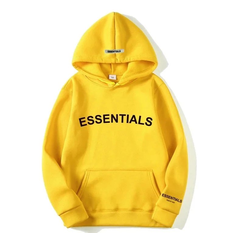 Essentials Gray Logo Hoodie - 6