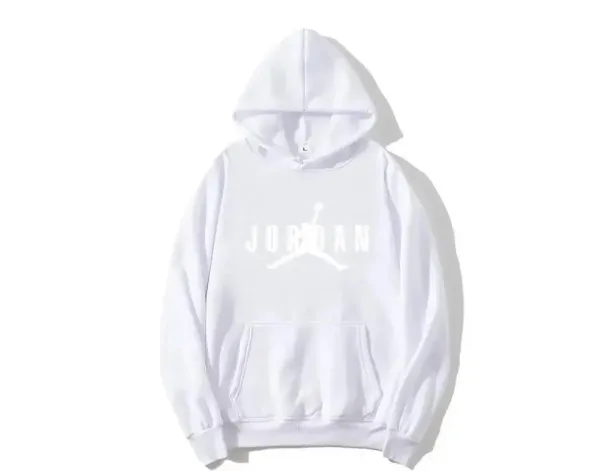 Air Jordan Jumpman Logo Hoodie White - 1