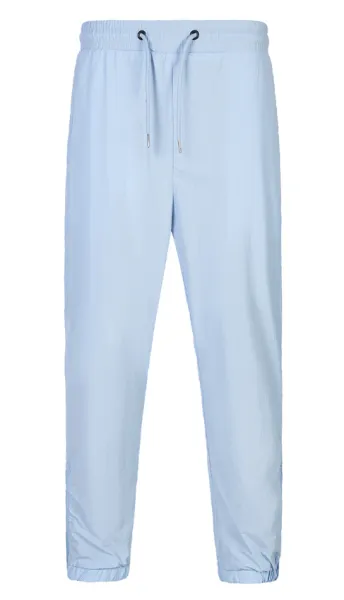 Design Light Blue Drawstring Jogger Pants - 1