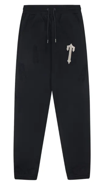 Travis Scott Cactus Jack Embroidered Sweatpants Black - 1