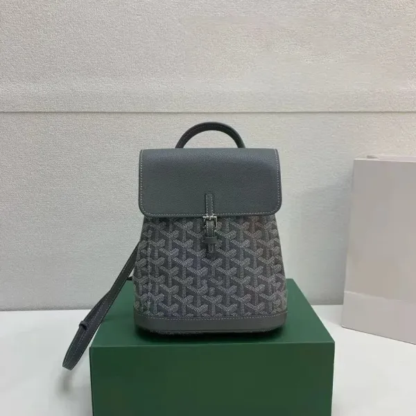 Goyard Saint Louis Mini Backpack Gray - 1
