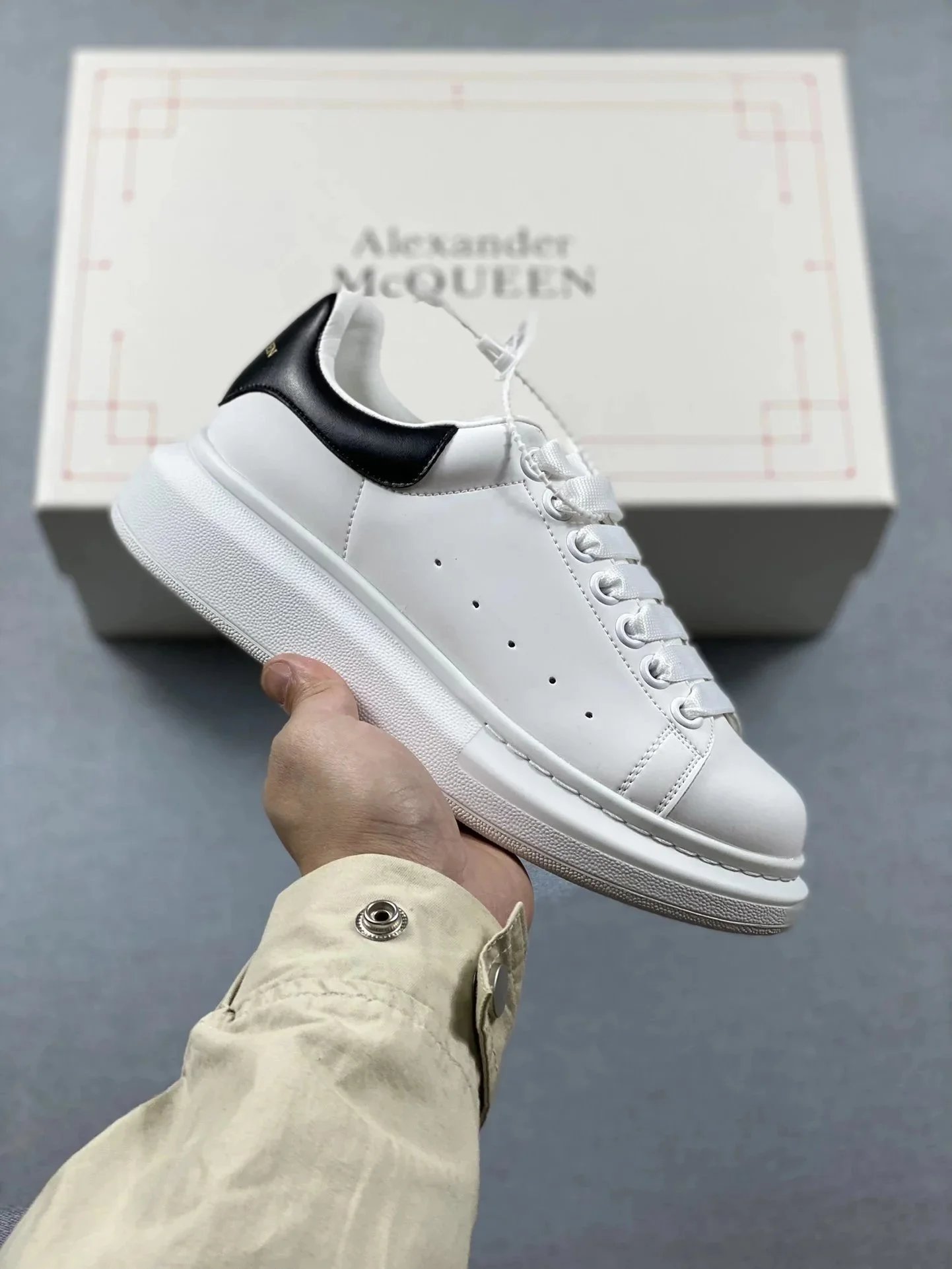 Alexander McQueen White Sneakers