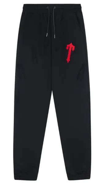 Travis Scott x Cactus Jack 'T' Logo Sweatpants Black - 1