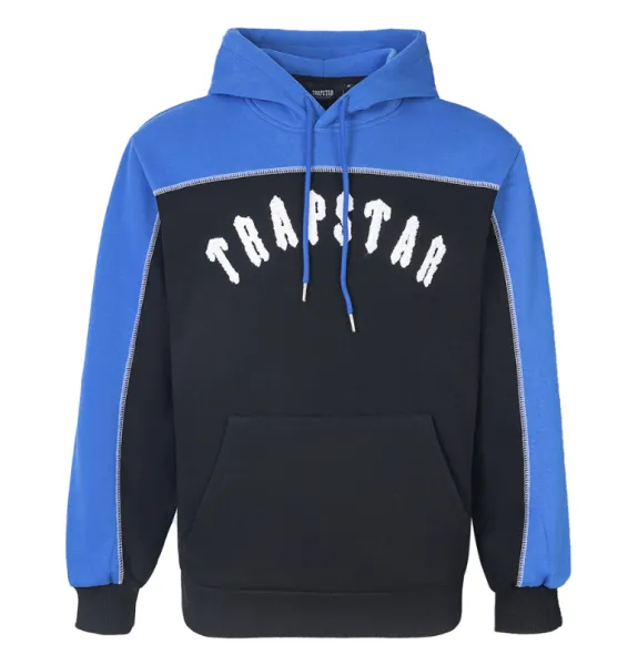 Trapstar Arch Logo Color-Block Hoodie - 1