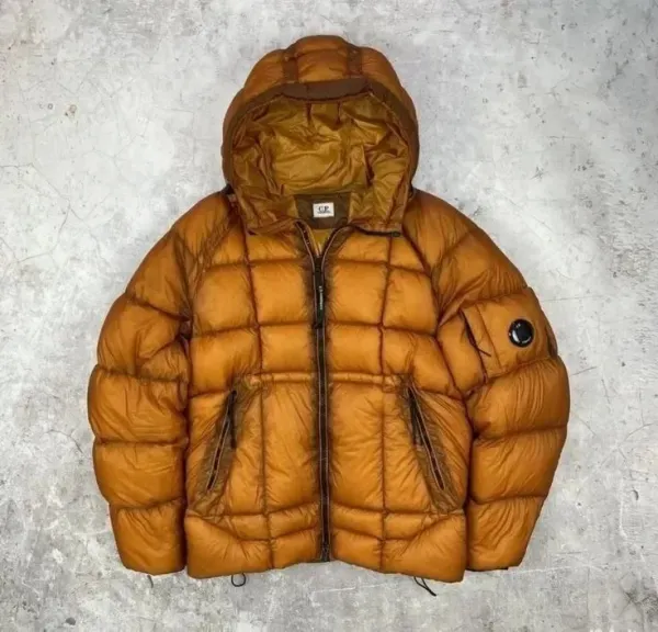 C.P. Company Goggle Jacket Amber Down Jacket - 1