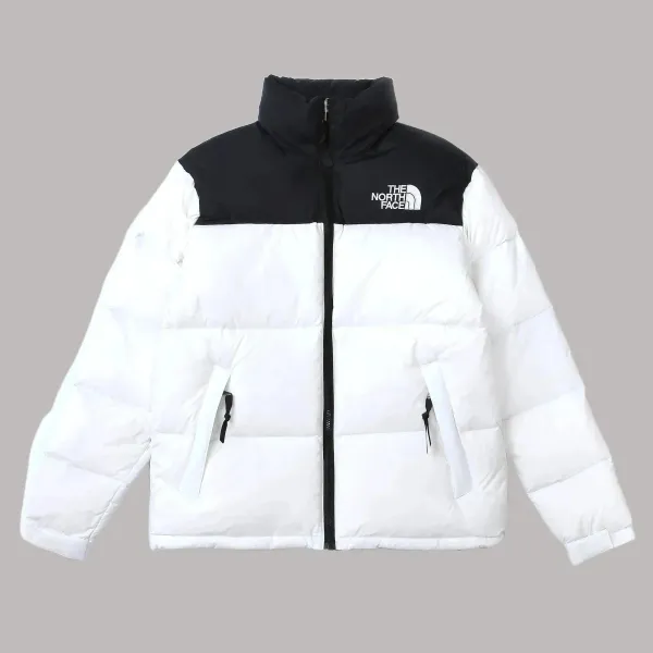 The North Face 1996 Retro Nuptse White/Black Down Jacket - 1