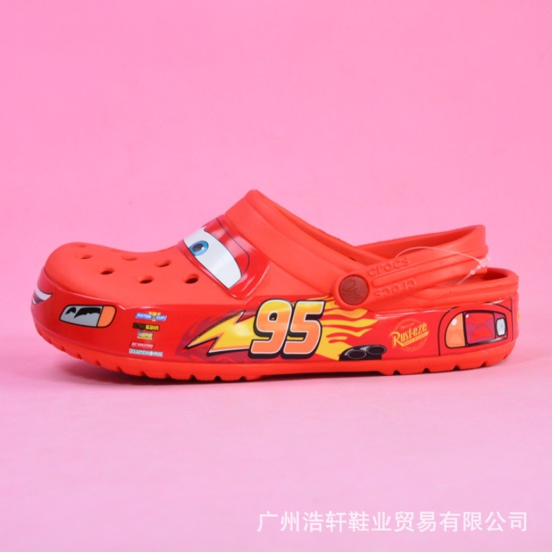 Crocs x Disney Pixar Cars Lightning McQueen Clog Red Sandals - 1