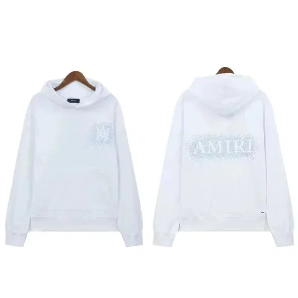 Amiri Gradient Wash Hoodie Light Blue - 4
