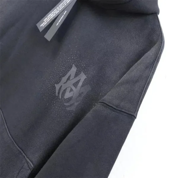 Amiri Gradient Wash Hoodie Light Blue - 8
