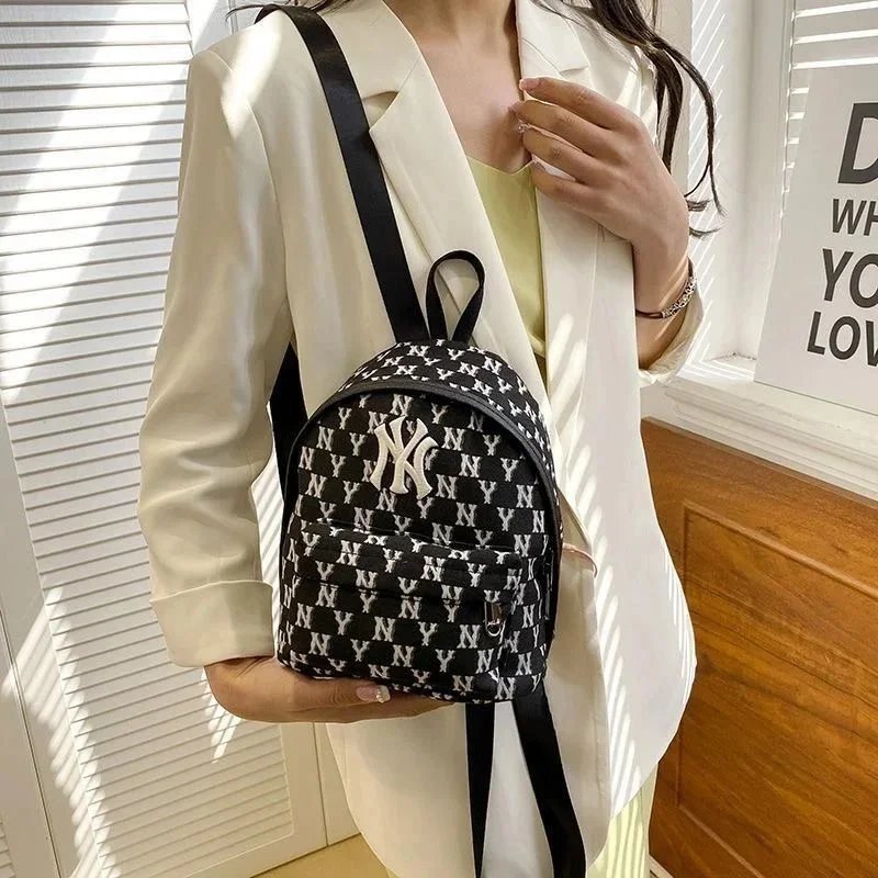MLB Fashion Print Casual Backpack