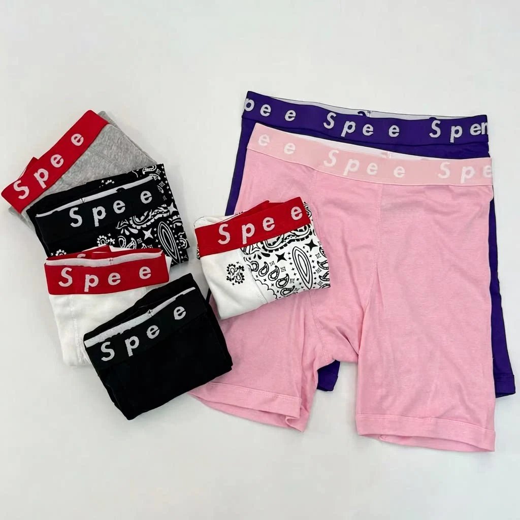 Supreme x Hanes Bandana Print Boxer Briefs Black Underwear - 5
