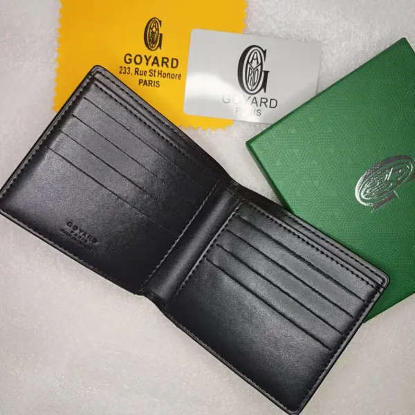 Goyard Saint Louis Bi-Fold Wallet Turquoise Short Wallet - 4