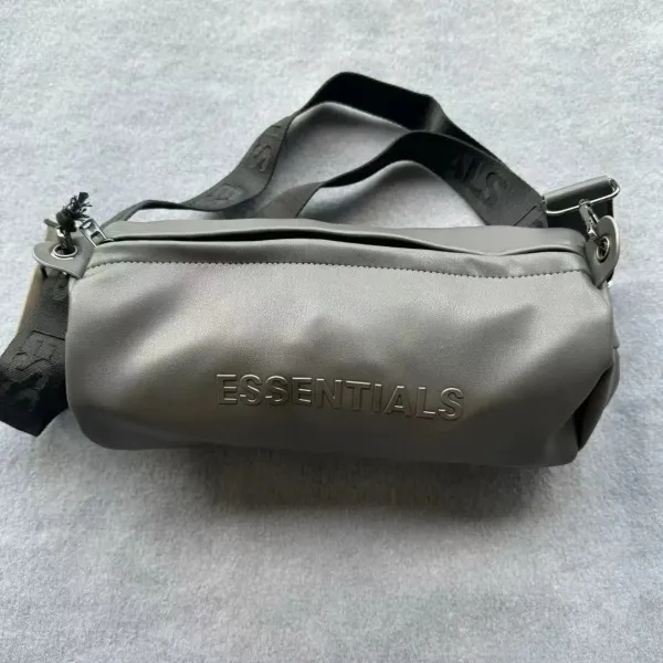 Fear of God Essentials Cylinder Belt Bag Black - 7