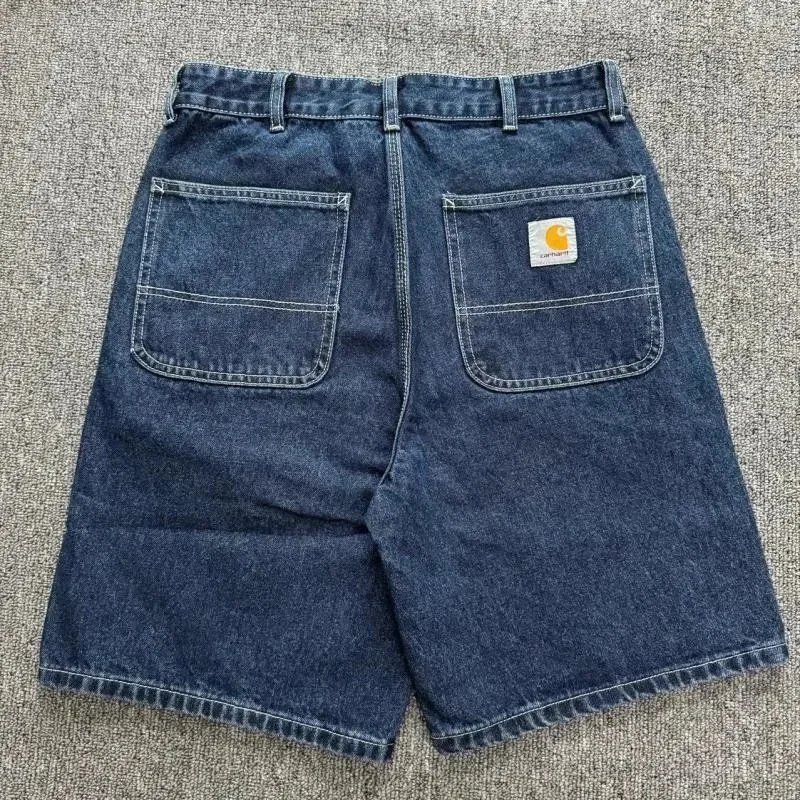 Carhartt WIP Short Blue Black Denim Workwear Shorts