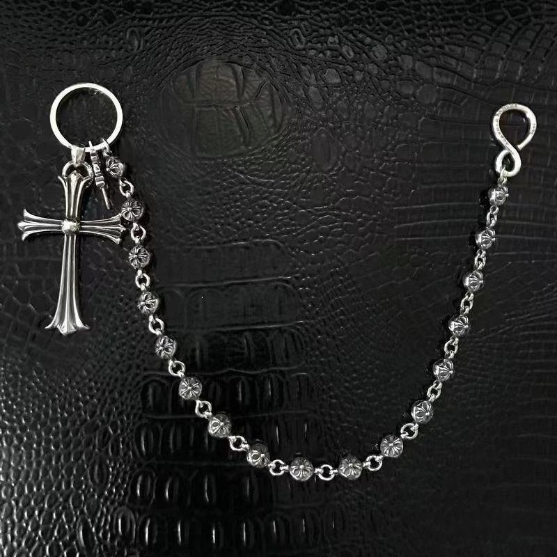 Chrome Hearts Cross Pendant Necklace Multicolor Jewelry - 19