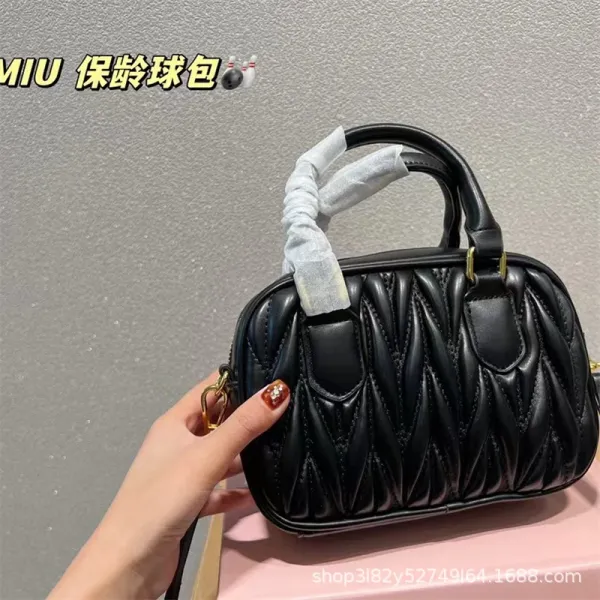 Miu Miu Matelassé Mini Bag Red Handbag - 14